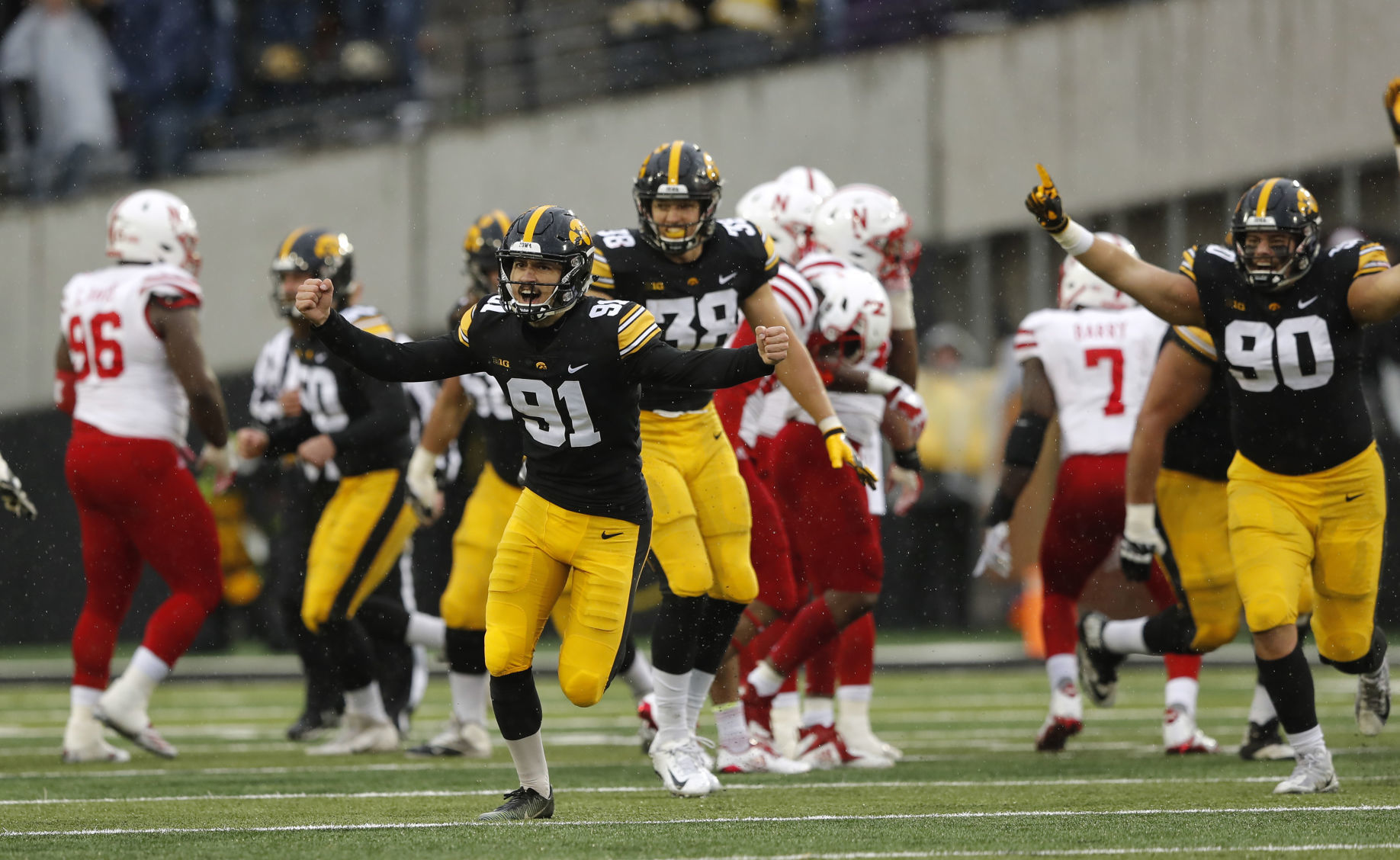 Nebraska vs. Iowa, 11.23